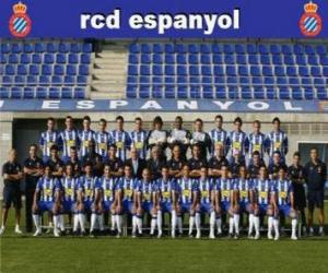 yapboz RCD Espanyol 2008-09 Takım